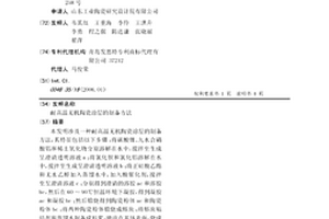耐高溫無機陶瓷涂層的制備方法