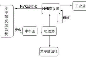 采用MVR蒸發器處理苯甲醇廢水的方法