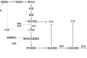 高鹽廢水的處理系統及處理方法