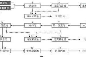 生產丁二烯后廢水回收利用處理系統