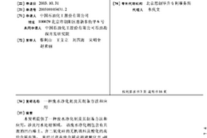 廢水凈化劑及其制備方法和應用