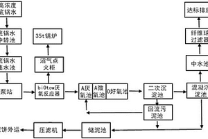 白酒工業廢水處理工藝
