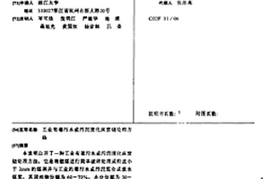 工業有毒污水或污泥流化床焚燒處理方法