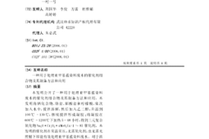 用于處理亞甲基藍染料廢水的催化劑組合物及其制備方法和應用