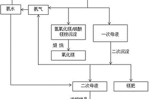 硫酸鎂硫酸銨混合廢水資源化處理工藝及系統