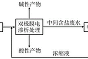 含鹽廢水的處理方法及處理系統