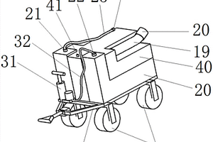 飛機廢水系統地面排污手推車