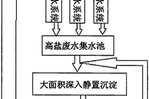 高鹽廢水沉淀除鹽循環利用工藝