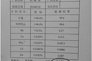 低氯低鋇工業硝酸鍶的生產方法