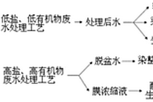 新疆紡織工業園印染廢水分質處理及提升回用率集成工藝