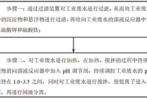 工業廢水深度除鉈的方法