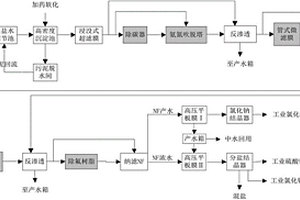 高含鹽工業廢水處理裝置及處理方法