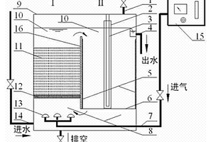 蜂窩陶瓷O3/TiO2循環流光催化氧化處理工業廢水的裝置