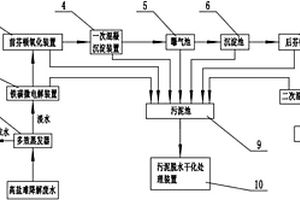 高鹽高濃度難降解工業廢水處理系統