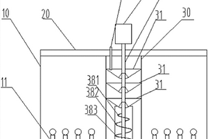 連續作業的工業廢水處理池