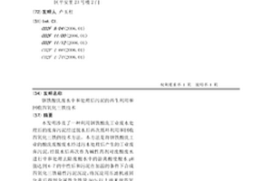 鋼鐵酸洗廢水中和處理后污泥的再生利用和回收四氧化三鐵技術