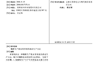 糠醛生產廢水零排放的清潔生產方法