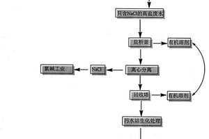 對位酯生產過程中高鹽廢水處理方法