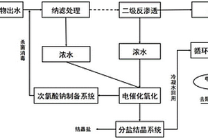 電催化氧化裝置、煤化工企業廢水零排放系統及工藝