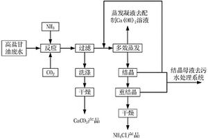 含鹽甘油廢水處理系統及工藝