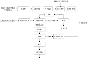 三嗪酮農藥廢水達標排放協同鹽資源化處理的方法