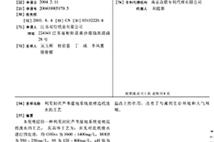 利用封閉蘆葦濕地系統處理造紙廢水的工藝