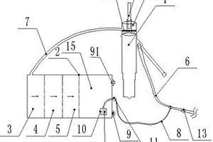 用于煤礦井下掘進中錨桿作業的廢水循環利用裝置