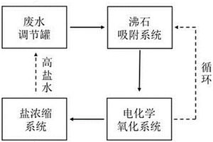 含氨氮制药有机废水的处理系统