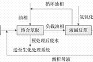 煤化工生產廢水預處理及其資源化回收方法