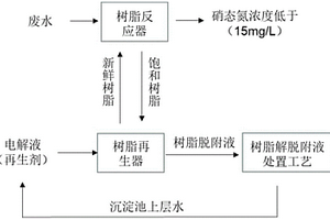 基于電化學和樹脂組合工藝深度處理廢水中硝態(tài)氮方法
