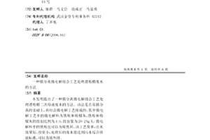 膜分离微电解组合工艺处理漂粉精废水的方法