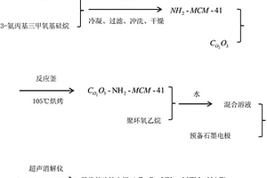 改性石墨电极及作阳极电化学处理染料废水的方法