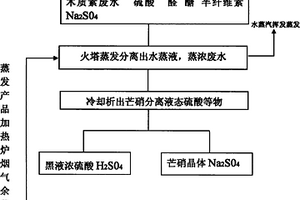 有機磺化物生產廢水中硫酸和硫酸鈉分離方法
