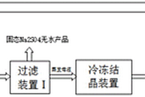 硫酸鈉廢水資源化利用處理系統