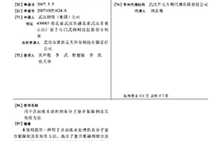用于含油廢水處理的高分子復合絮凝劑及其制作方法