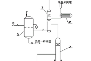 用于高濃度含油廢水的循環分離式脫水系統