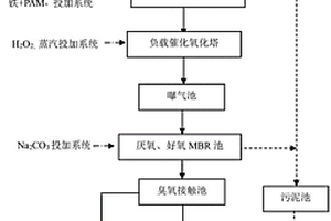 蒽醌類染料生產廢水的預處理系統及應用