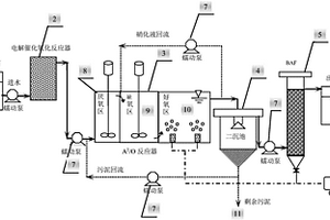 電解催化氧化-A2/O-BAF廢水處理裝置