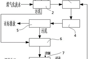 煤氣化廢水處理系統