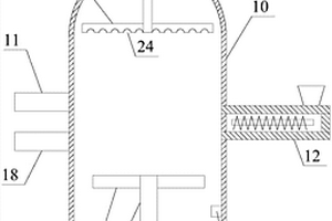 處理高濃度有機廢水的高效厭氧水解酸化污泥的培養裝置