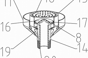防堵曝氣器的進氣組件