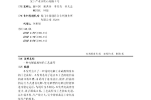 電解硫酸鈉的工藝流程