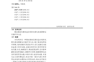 微波激勵燈源狀態自檢的光催化廢水降解反應器擴容方法