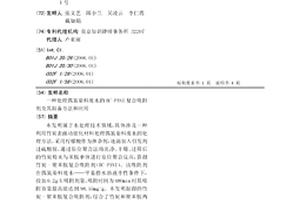 處理偶氮染料廢水的BC-PANI復合吸附劑及其制備方法和應用