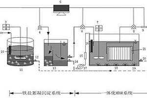 處理鎢冶煉廢水的系統