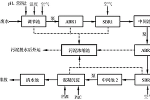 大環內酯類抗生素生產廢水生物處理方法