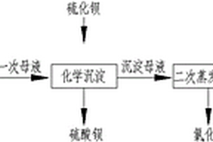 高鹽廢水單質分鹽并聯產硫化堿的工藝方法