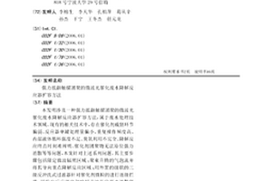 強力抵御觸媒團聚的微波光催化廢水降解反應器擴容方法