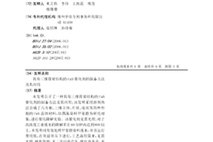 具有三維骨架結構的CuS催化劑的制備方法及其應用