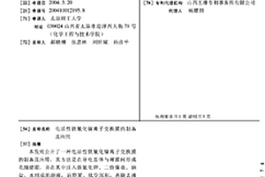 電活性鐵氰化鎳離子交換膜的制備及應用